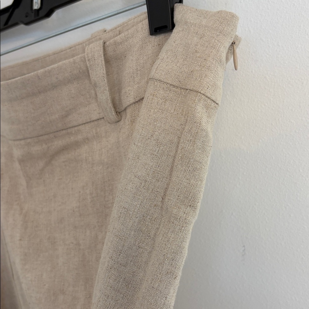 Zara Linen Midi Blend Cape Skirt - Picture 5 of 9